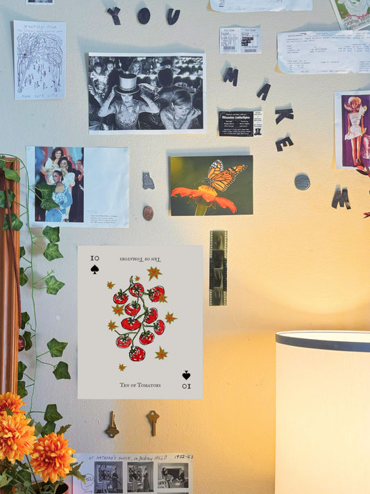 Ten of Tomatoes Print