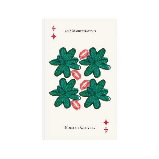 Four of Clovers 2026 Manifestation Pocket Notebook