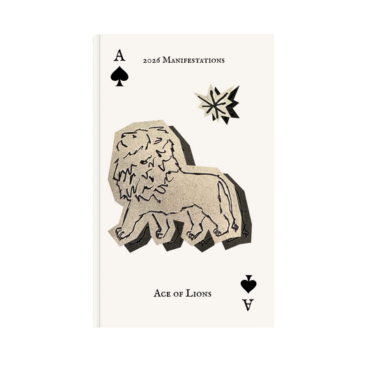 Ace of Lions 2026 Manifestation Pocket Notebook