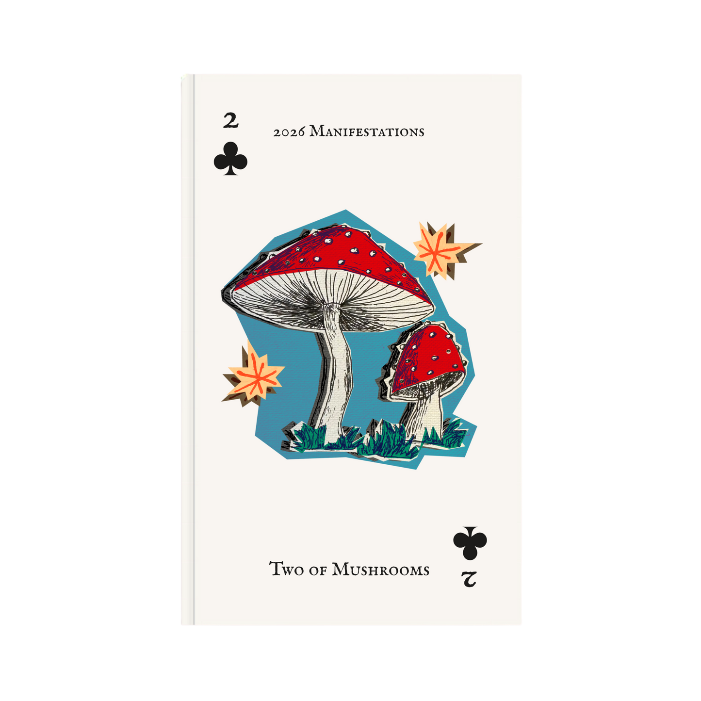 Two of Mushrooms 2026 Manifestation Pocket Notebook