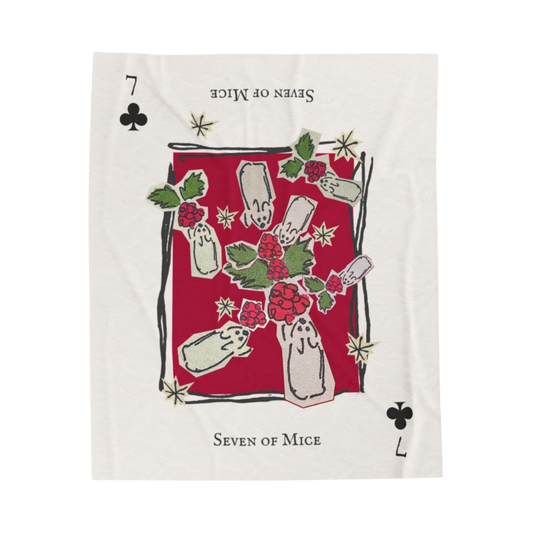 Seven of Mice Velveteen Plush Blanket