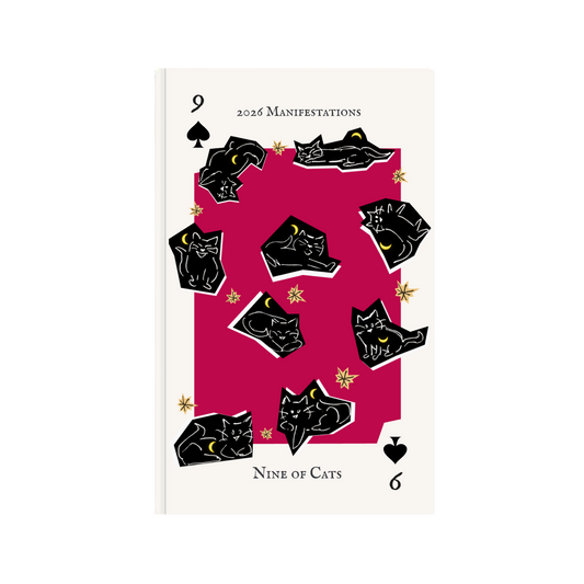 Nine of Cats 2026 Manifestation Pocket Notebook
