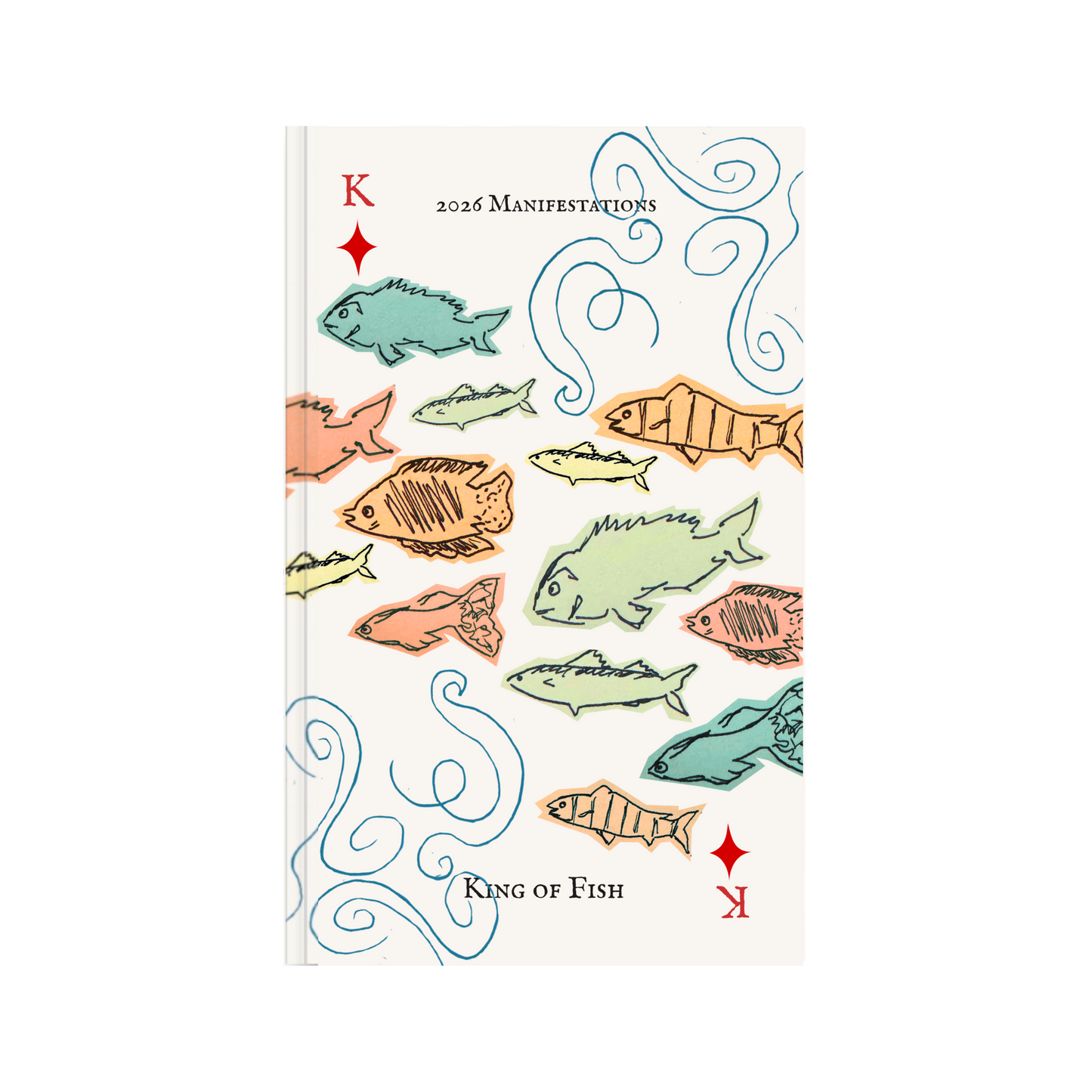 King of Fish 2026 Manifestation Pocket Notebook