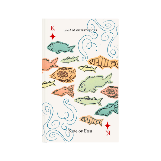 King of Fish 2026 Manifestation Pocket Notebook