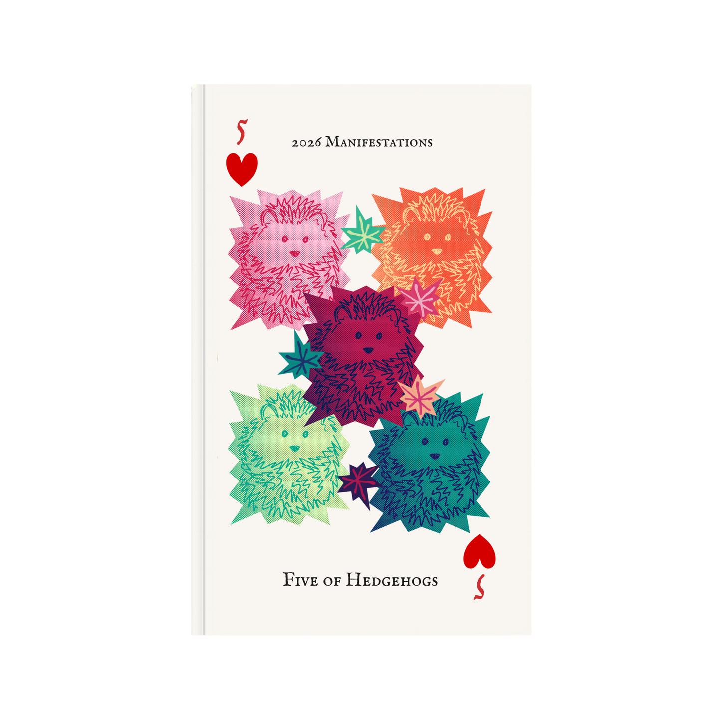 Five of Hedgehogs 2026 Manifestation Pocket Notebook