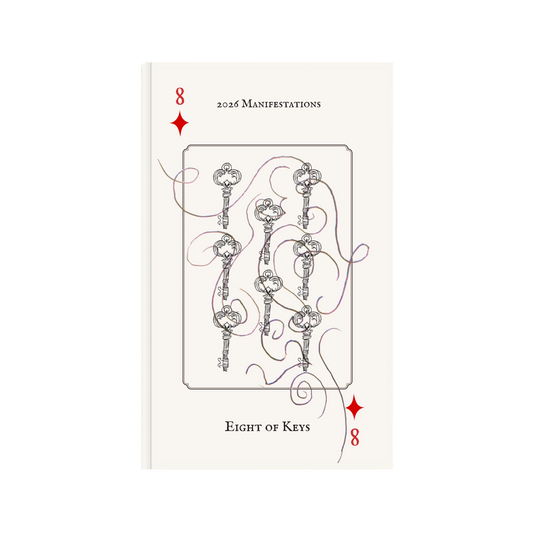 Eight of Keys Manifestation Pocket Notebook