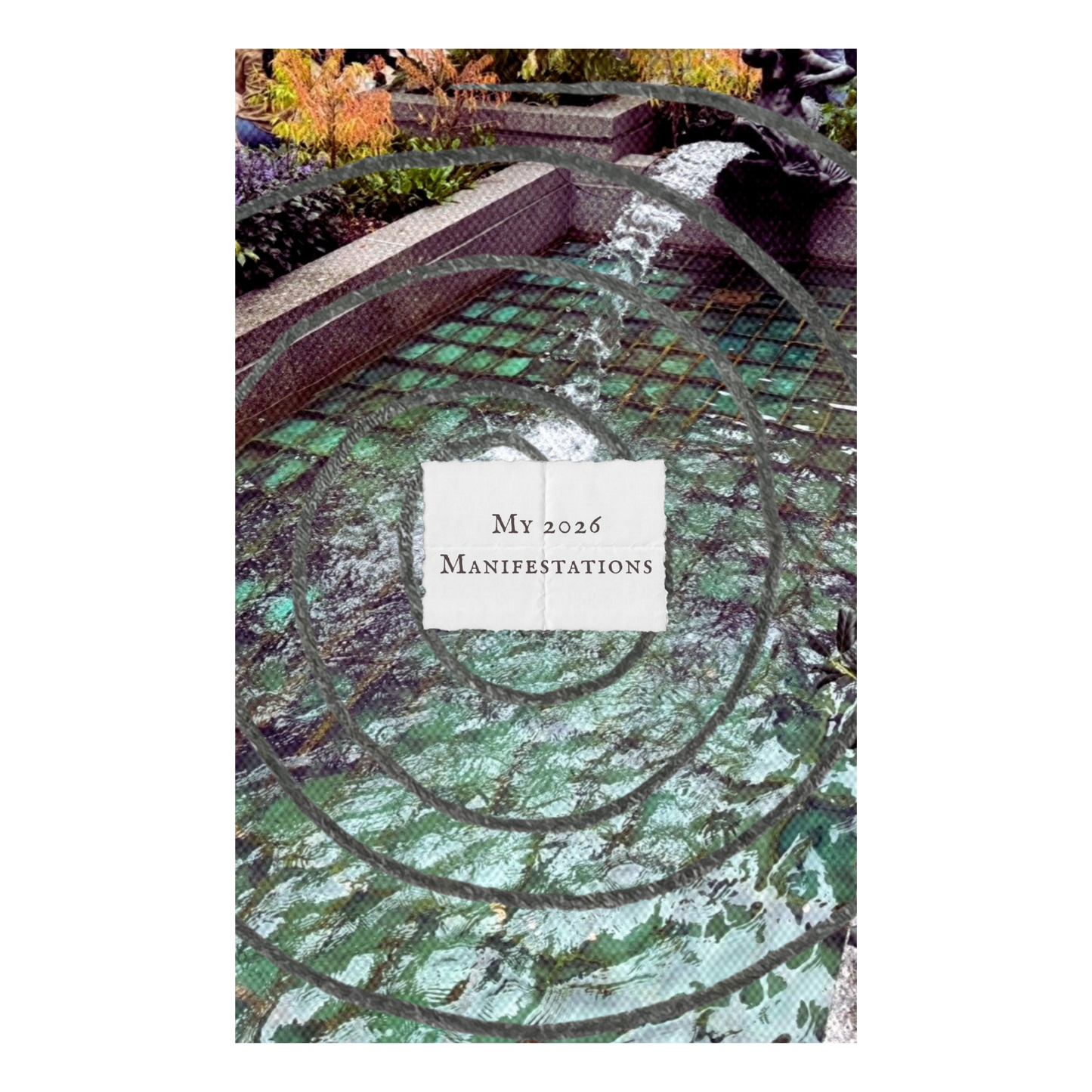 Waterfall Spiral 2026 Manifestation Journal
