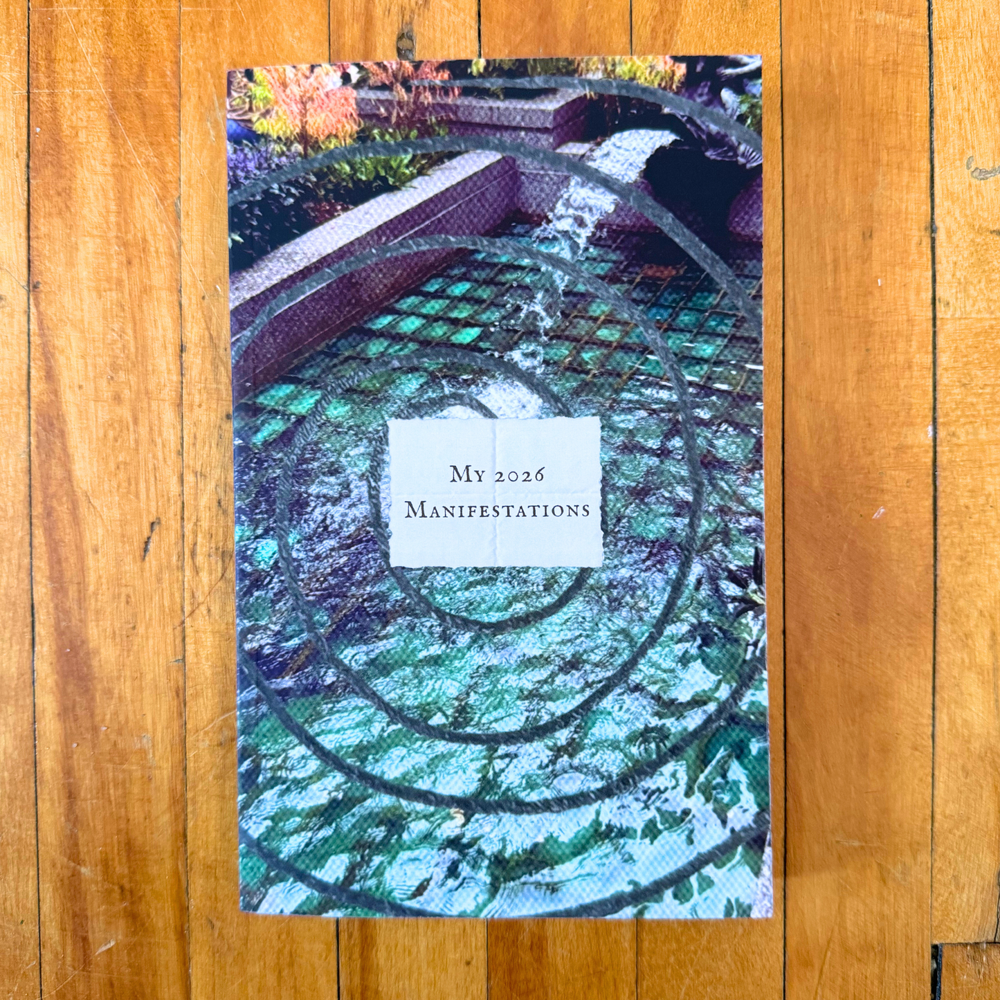 Waterfall Spiral 2026 Manifestation Journal
