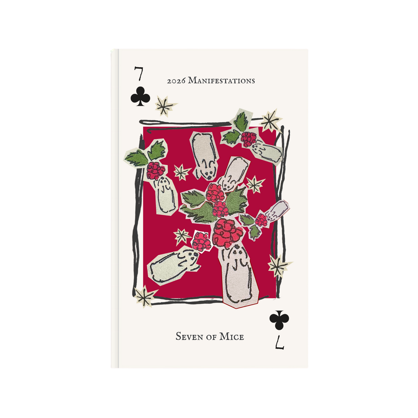 Seven of Mice 2026 Manifestation Pocket Notebook