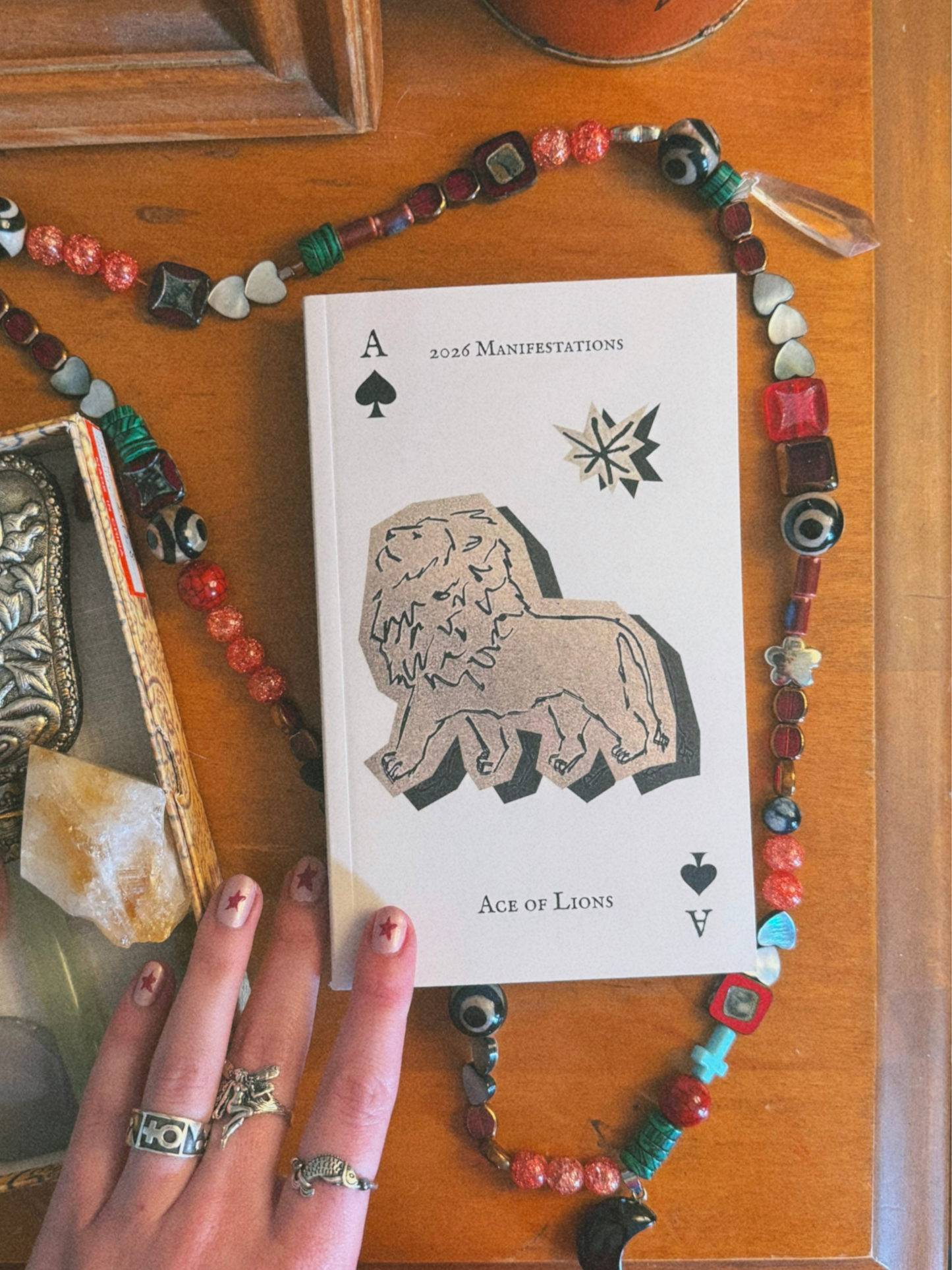 Ace of Lions 2026 Manifestation Pocket Notebook