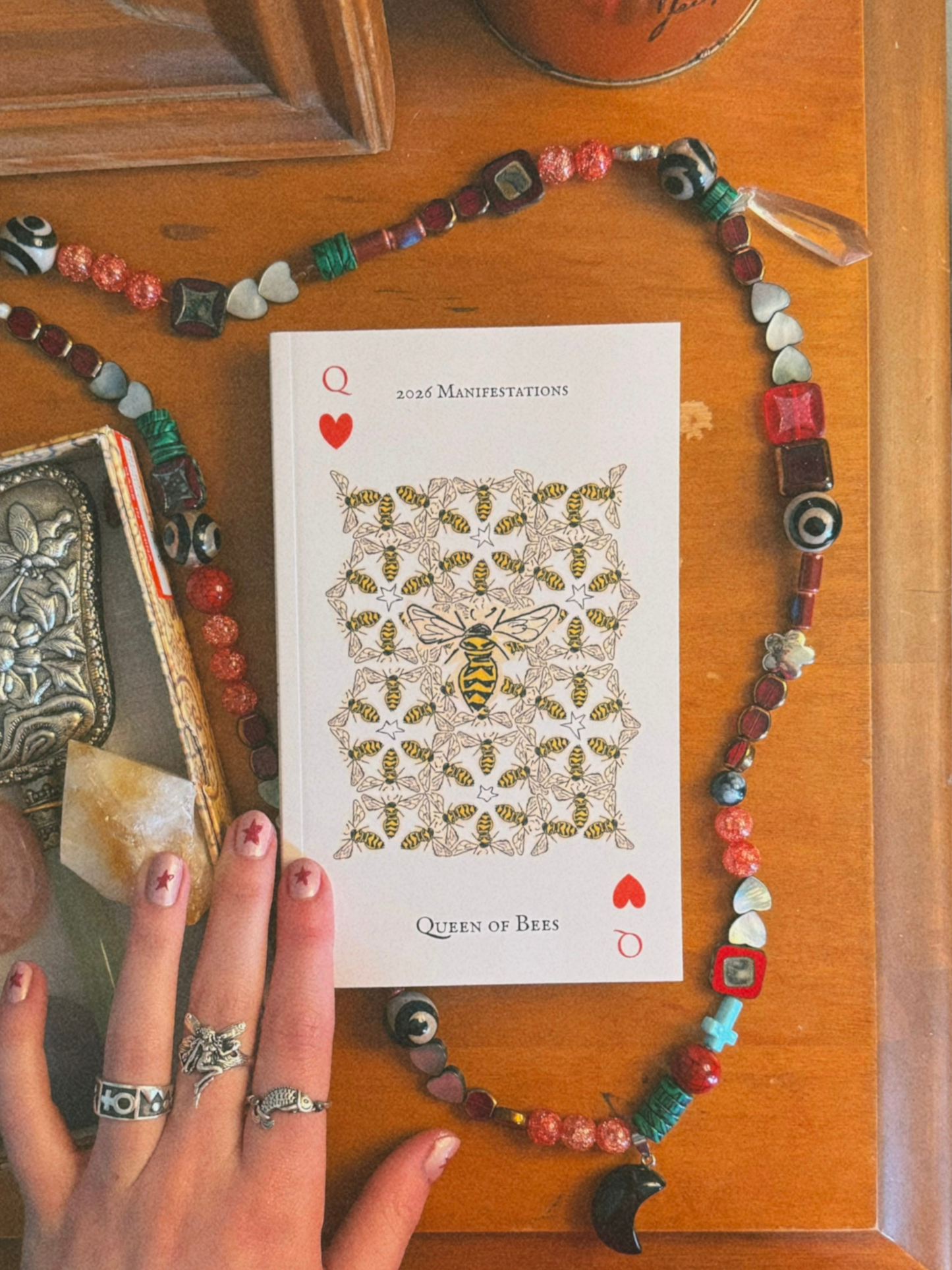 Queen of Bees 2026 Manifestation Pocket Notebook