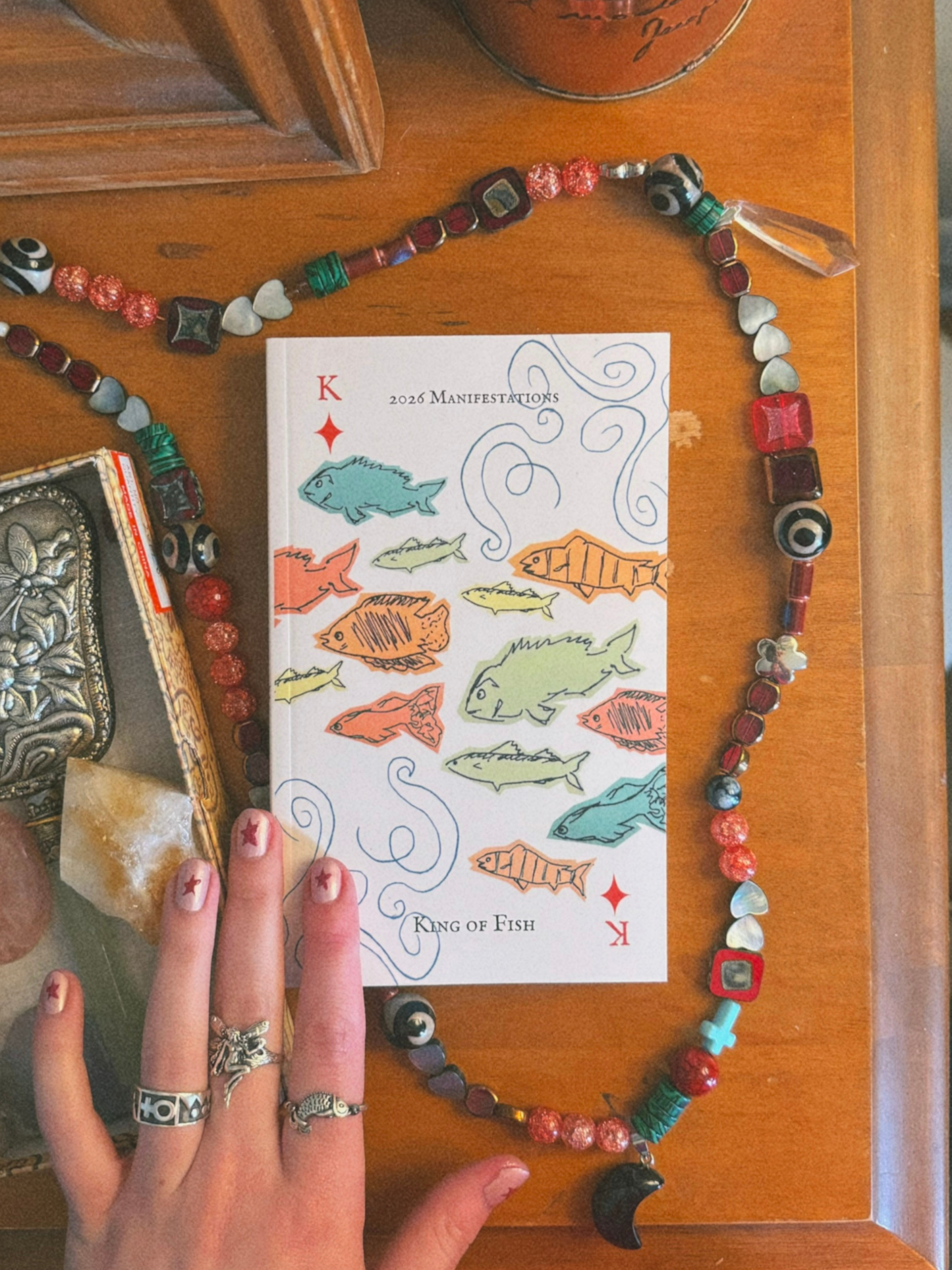 King of Fish 2026 Manifestation Pocket Notebook