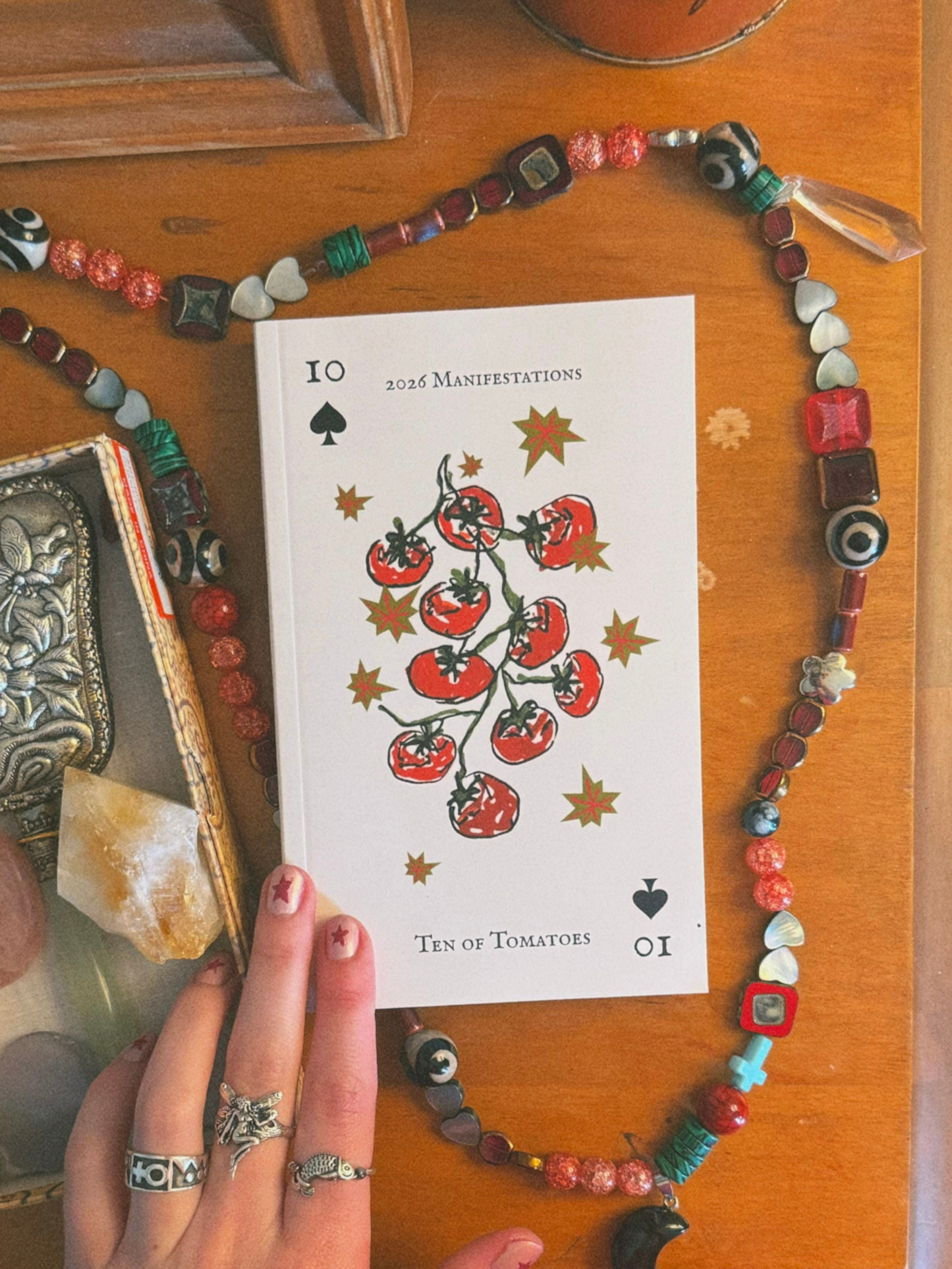 Ten of Tomatoes 2026 Manifestation Pocket Notebook