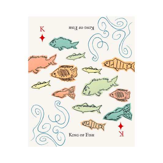 King of Fish Print