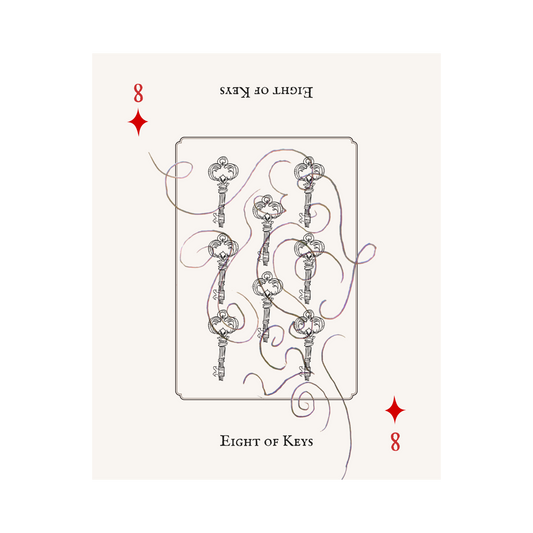 Eight of Keys Print