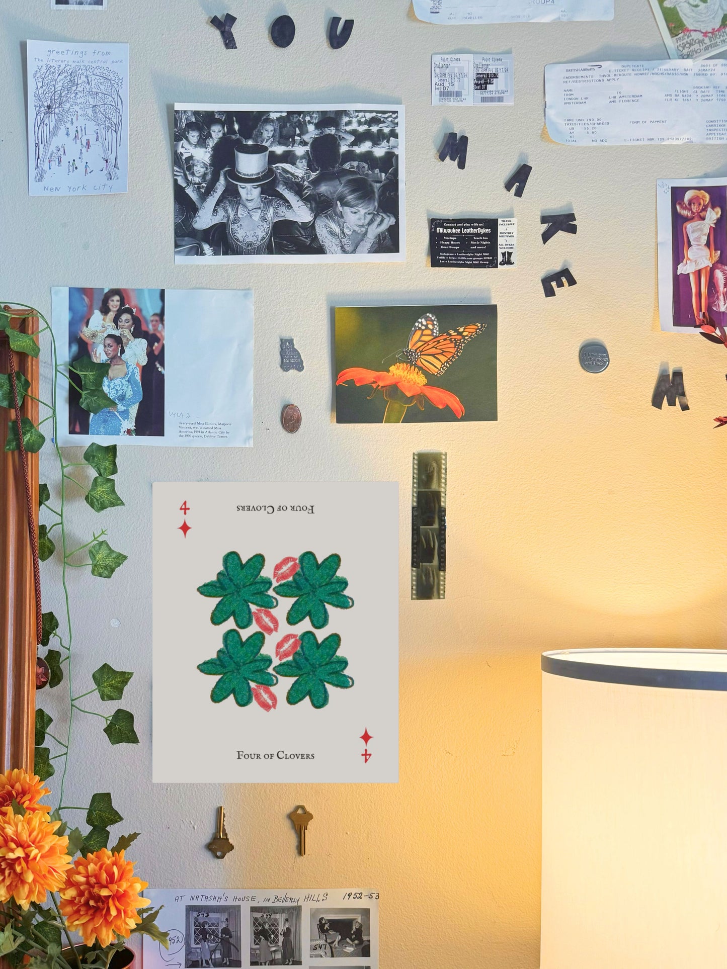Four of Clovers Print