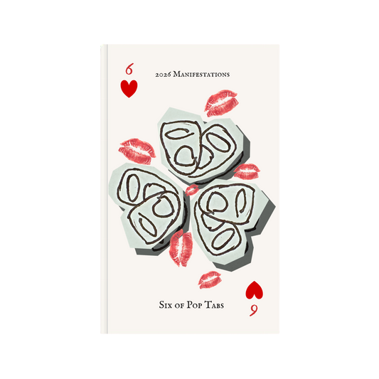 Six of Pop Tabs 2026 Manifestation Pocket Notebook